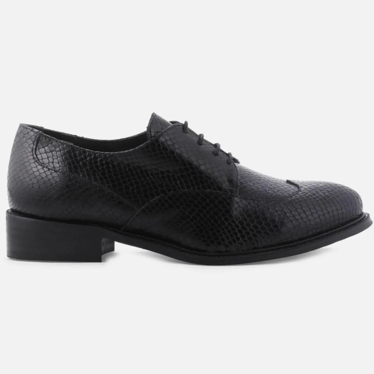 Cosmoparis Derbies|Derbies en Cuir Ulana noires