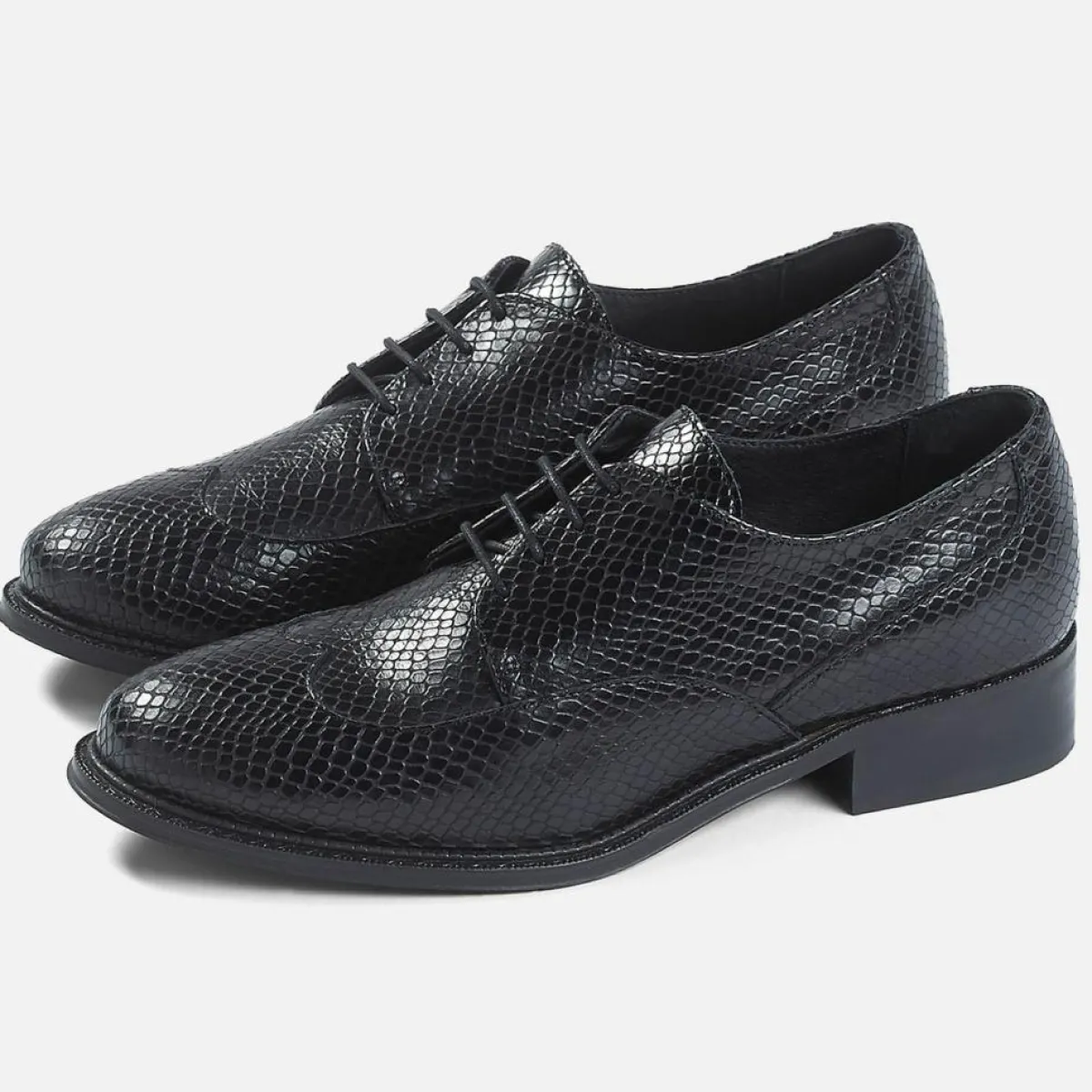 Cosmoparis Derbies|Derbies en Cuir Ulana noires