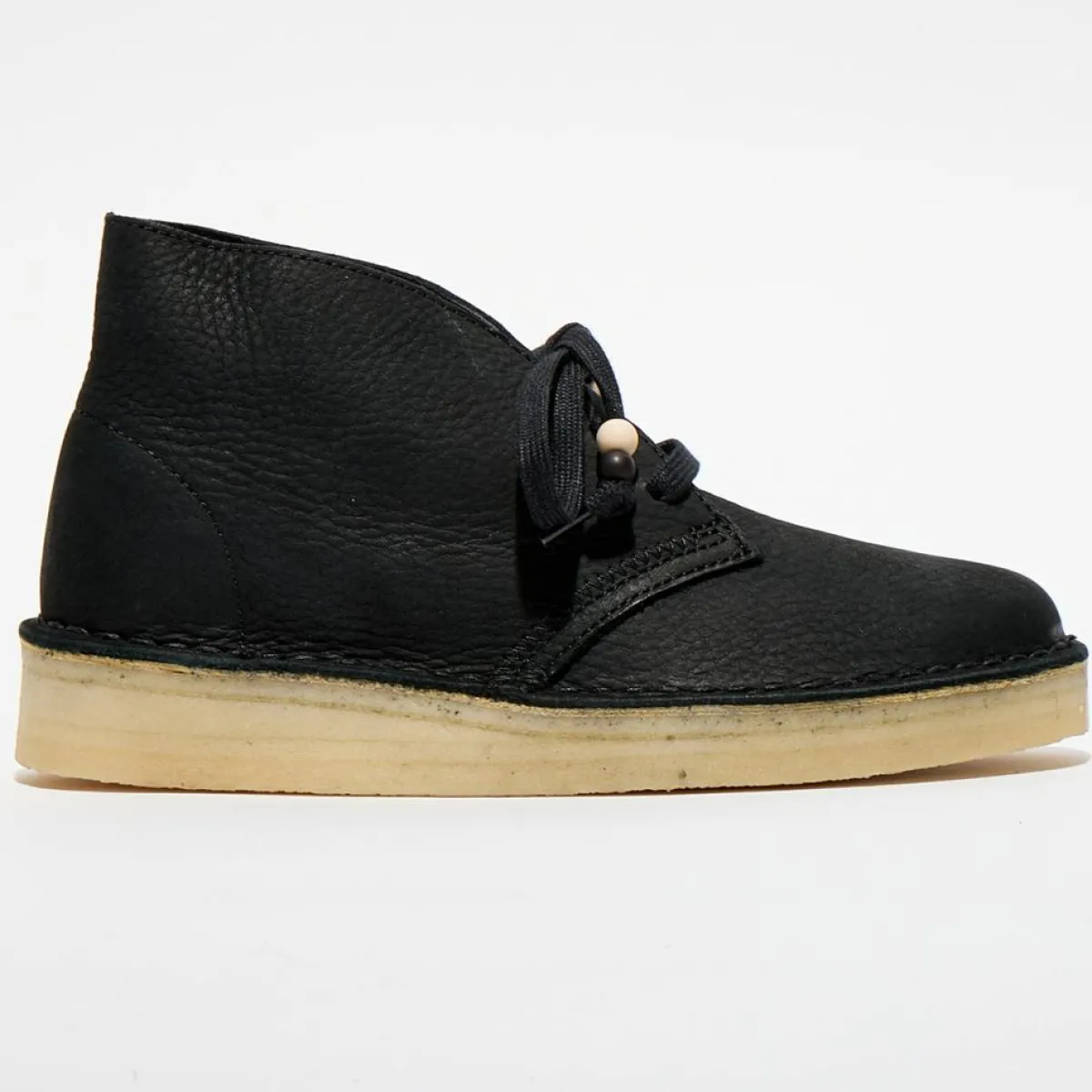 Clarks Bottines|Desert boots en Velours de Cuir Coal noires