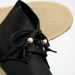 Clarks Bottines|Desert boots en Velours de Cuir Coal noires