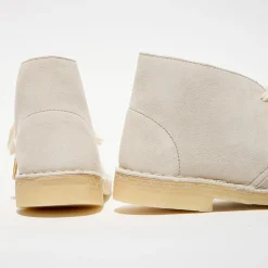 Clarks Bottines|Desert boots en Velours de Cuir Desert écrues