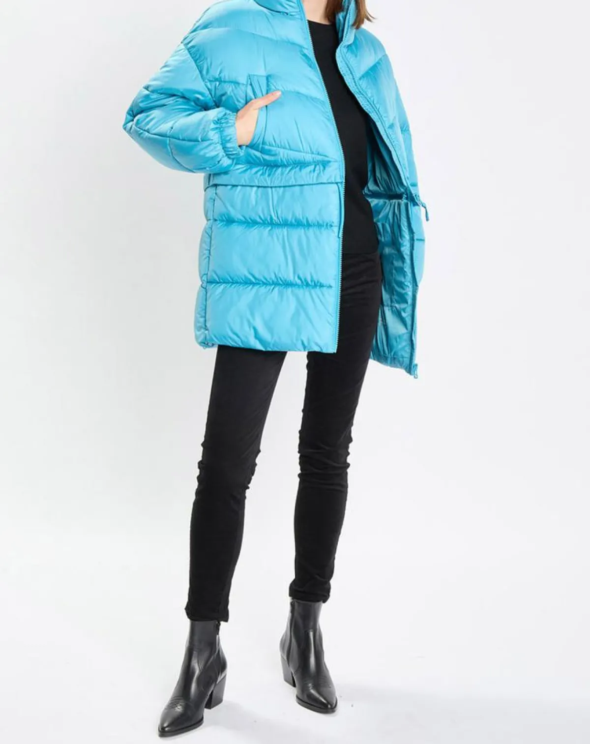 Marc O'Polo Manteaux|Doudoune amovible bleue