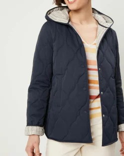 Caroll Manteaux|Doudoune Bali bleu marine