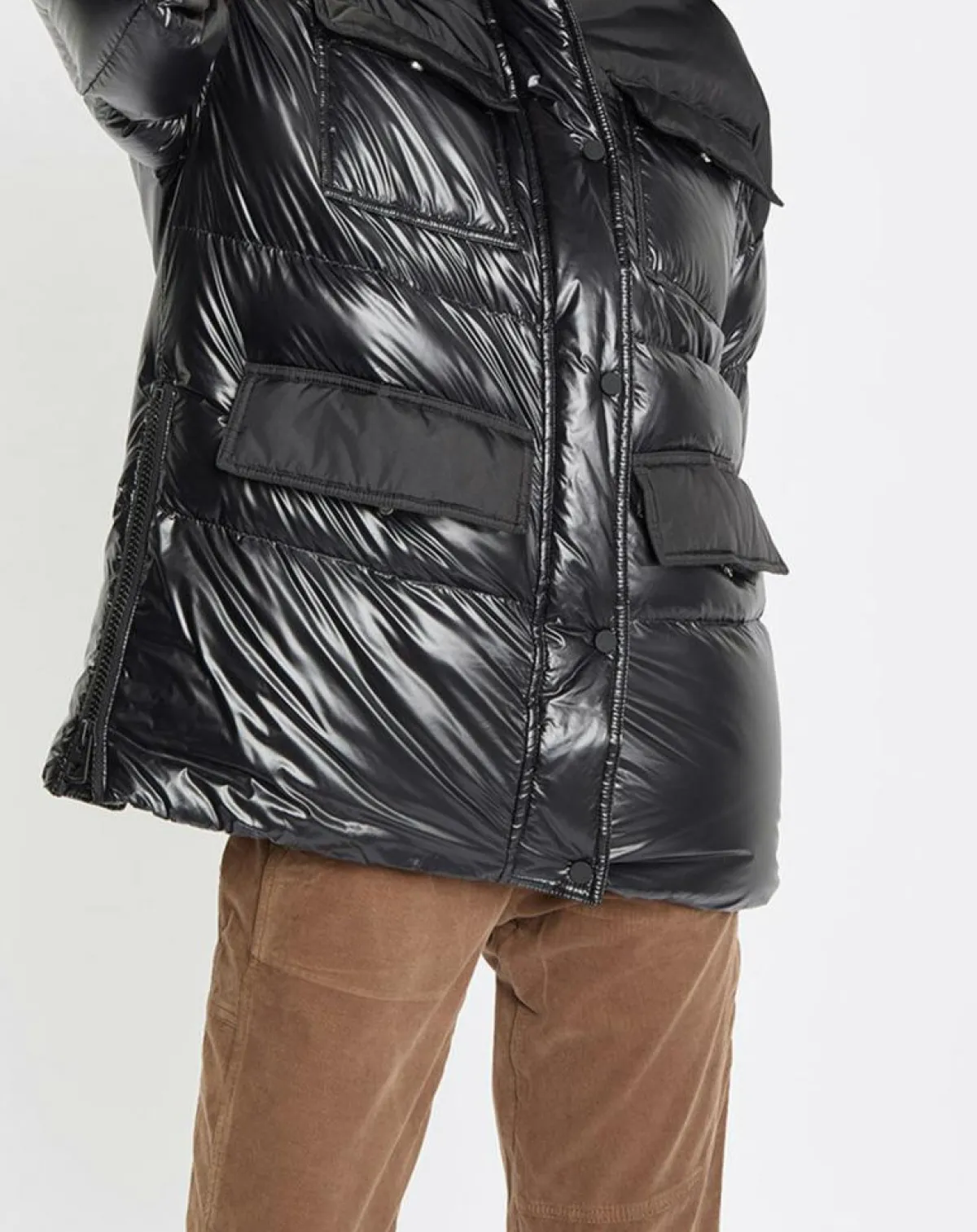 Marc O'Polo Manteaux|Doudoune bimatière Colh noire