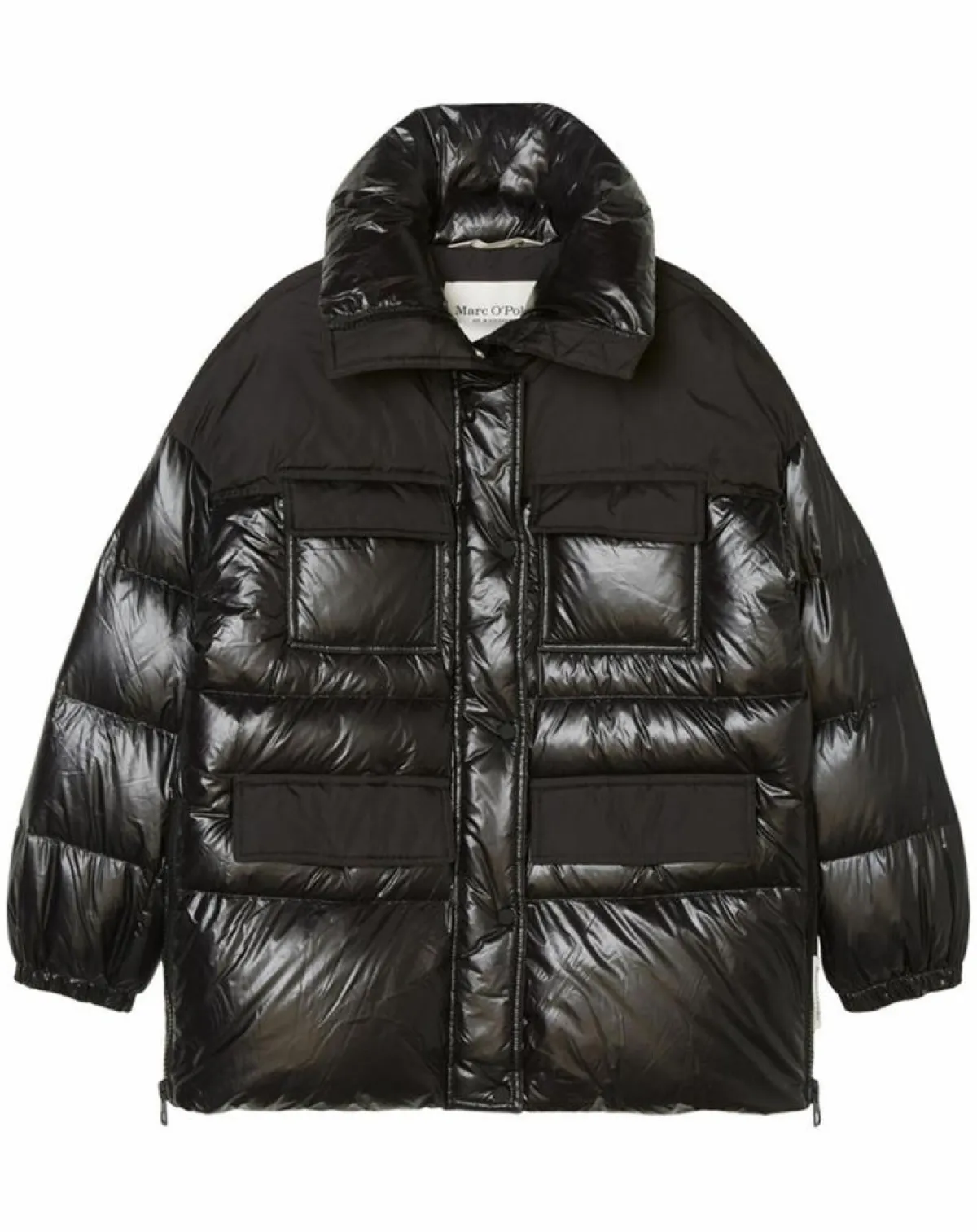 Marc O'Polo Manteaux|Doudoune bimatière Colh noire