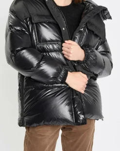 Marc O'Polo Manteaux|Doudoune bimatière Colh noire