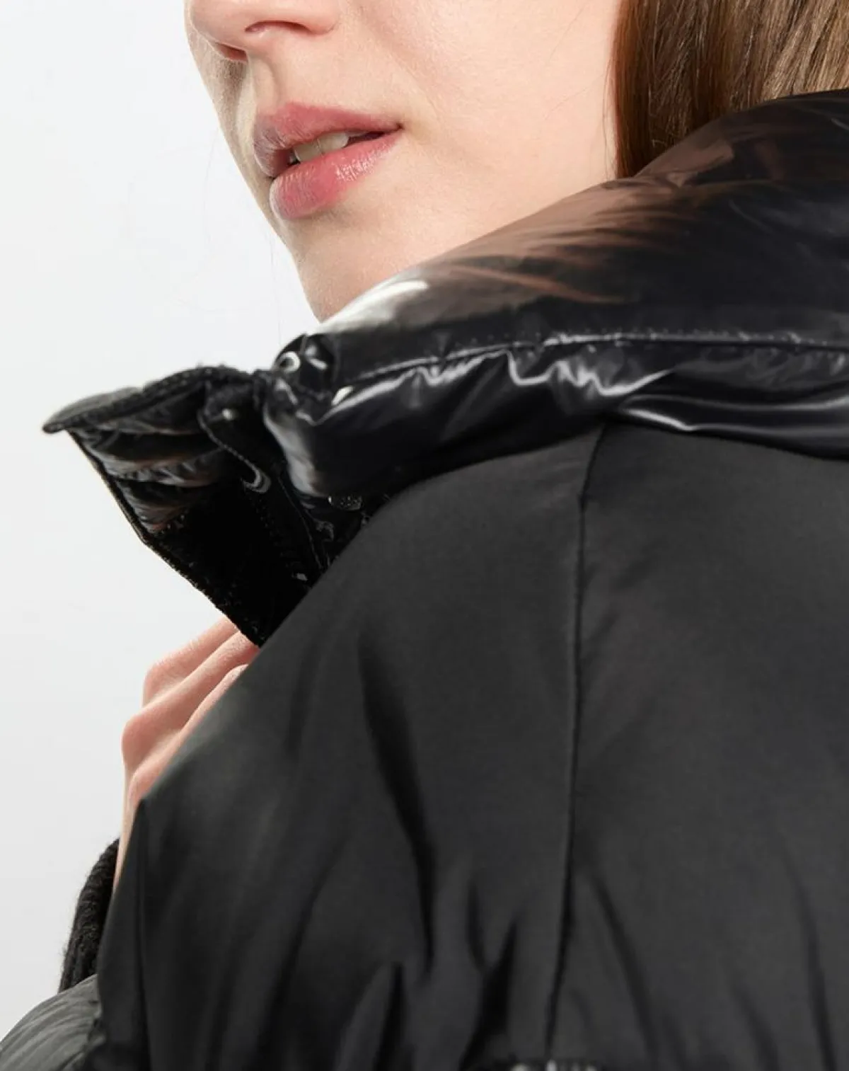 Marc O'Polo Manteaux|Doudoune bimatière Colh noire