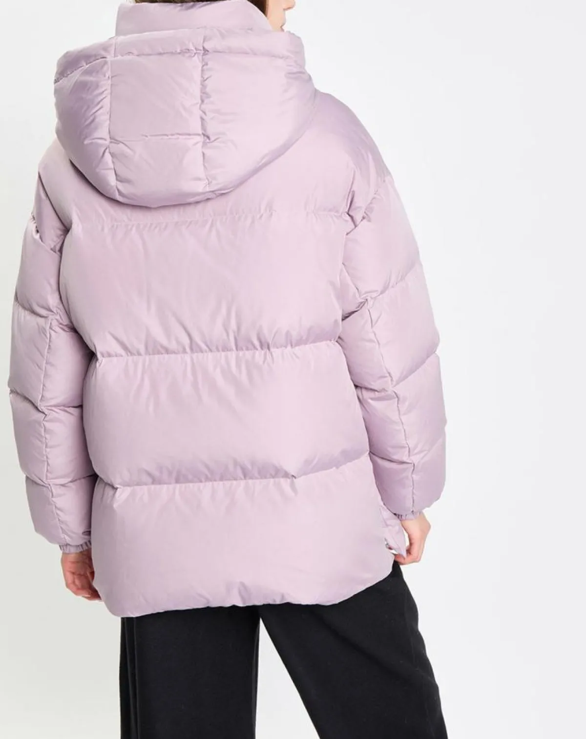 Marc O'Polo Manteaux|Doudoune courte à capuche violet clair