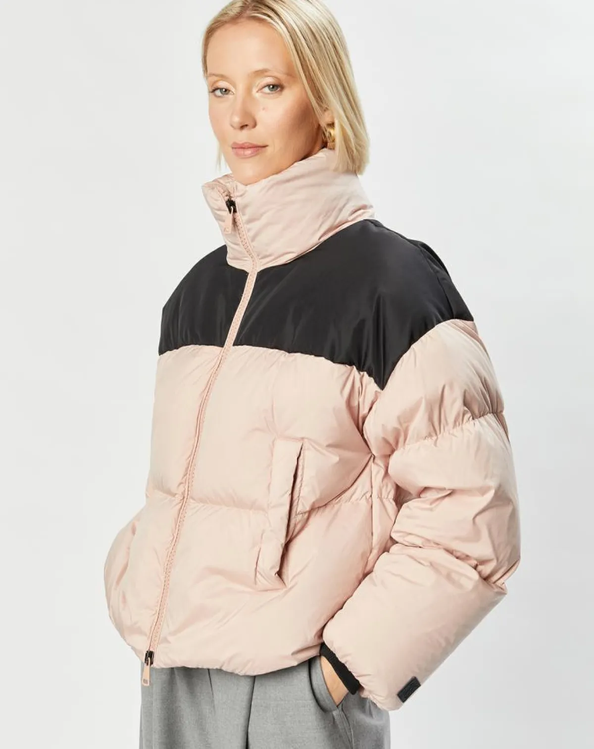 MaxMara Weekend Manteaux|Doudoune courte Benda rose