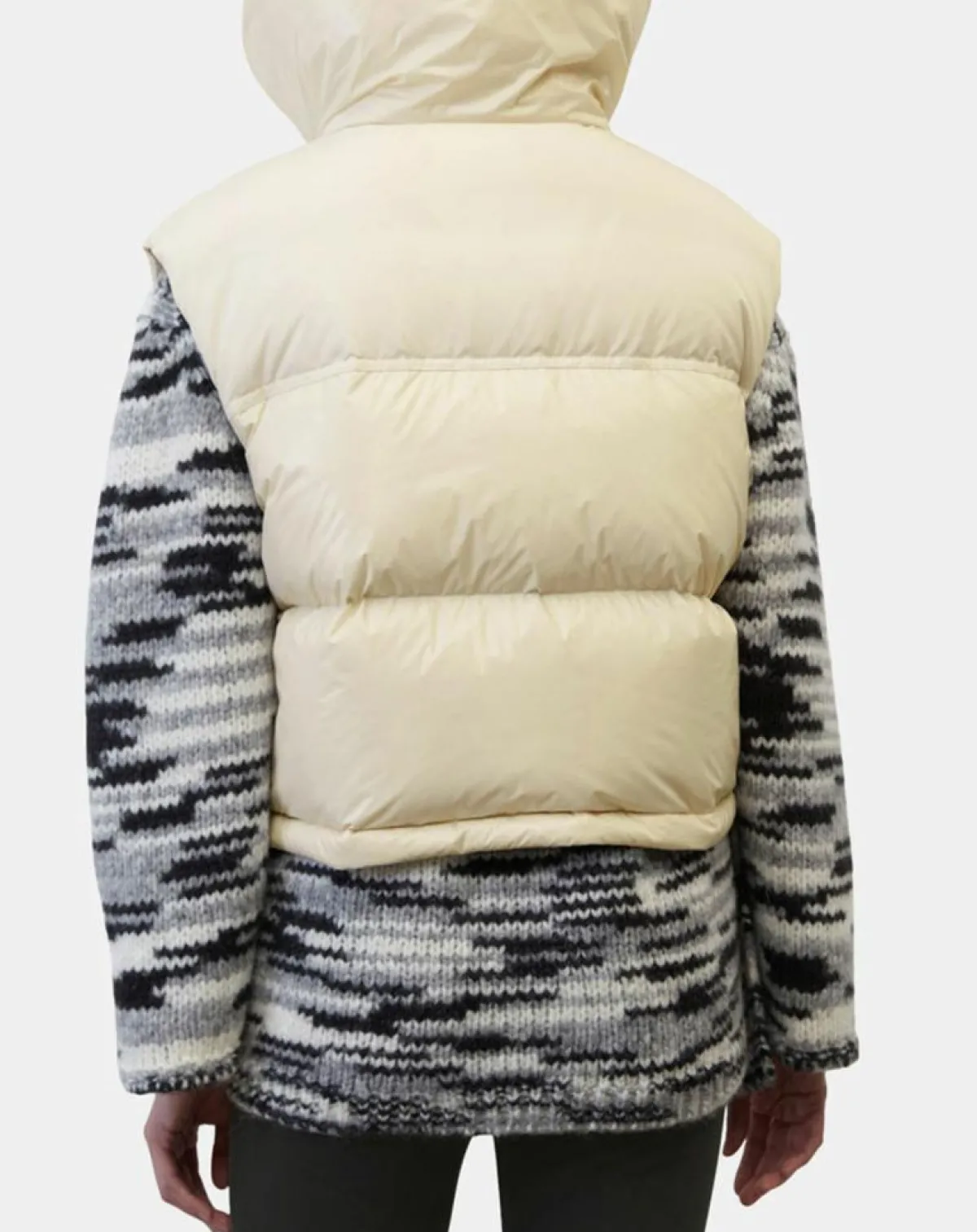 Marc O'Polo Manteaux|Doudoune courte sans manches Colh beige