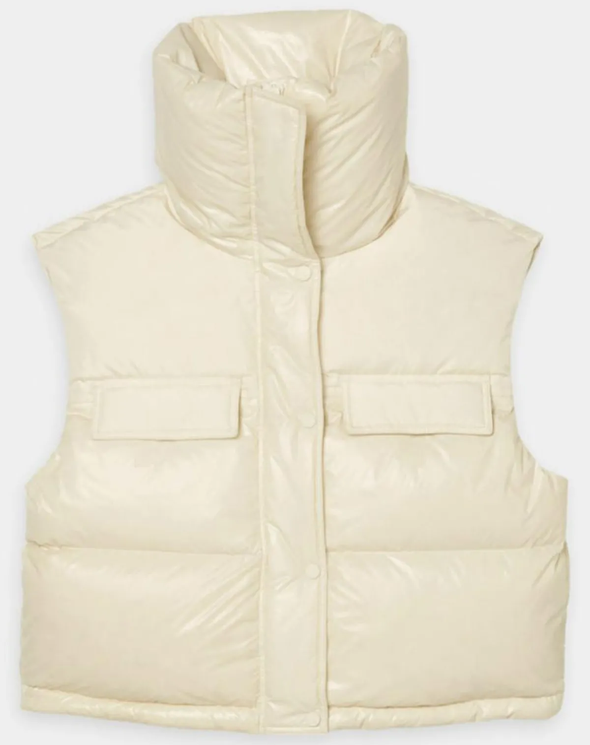 Marc O'Polo Manteaux|Doudoune courte sans manches Colh beige