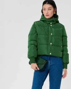 Tara Jarmon Manteaux|Doudoune Daisy verte
