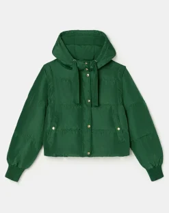 Tara Jarmon Manteaux|Doudoune Daisy verte