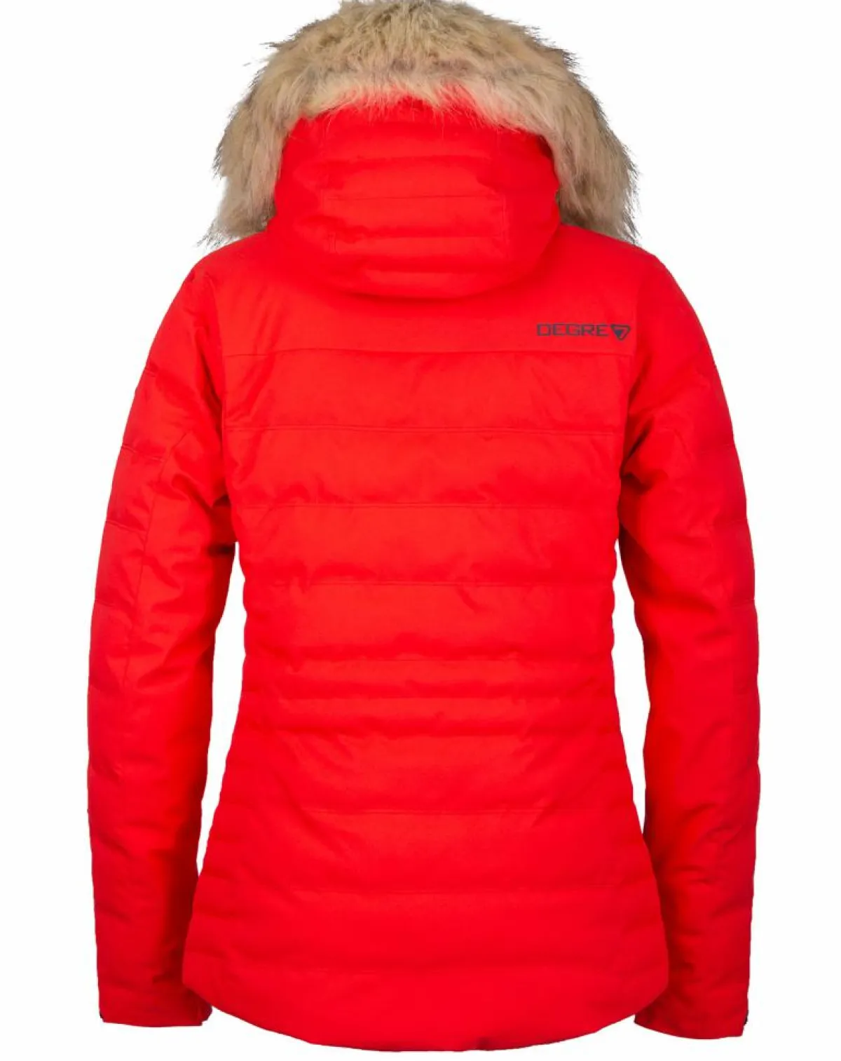 Degré 7 Manteaux|Doudoune de ski Traqui fausse fourrure incandescent