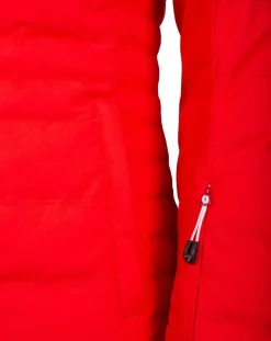 Degré 7 Manteaux|Doudoune de ski Traqui fausse fourrure incandescent