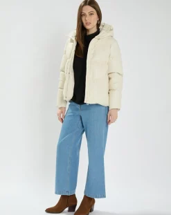 Zapa Manteaux|Doudoune Diona écrue