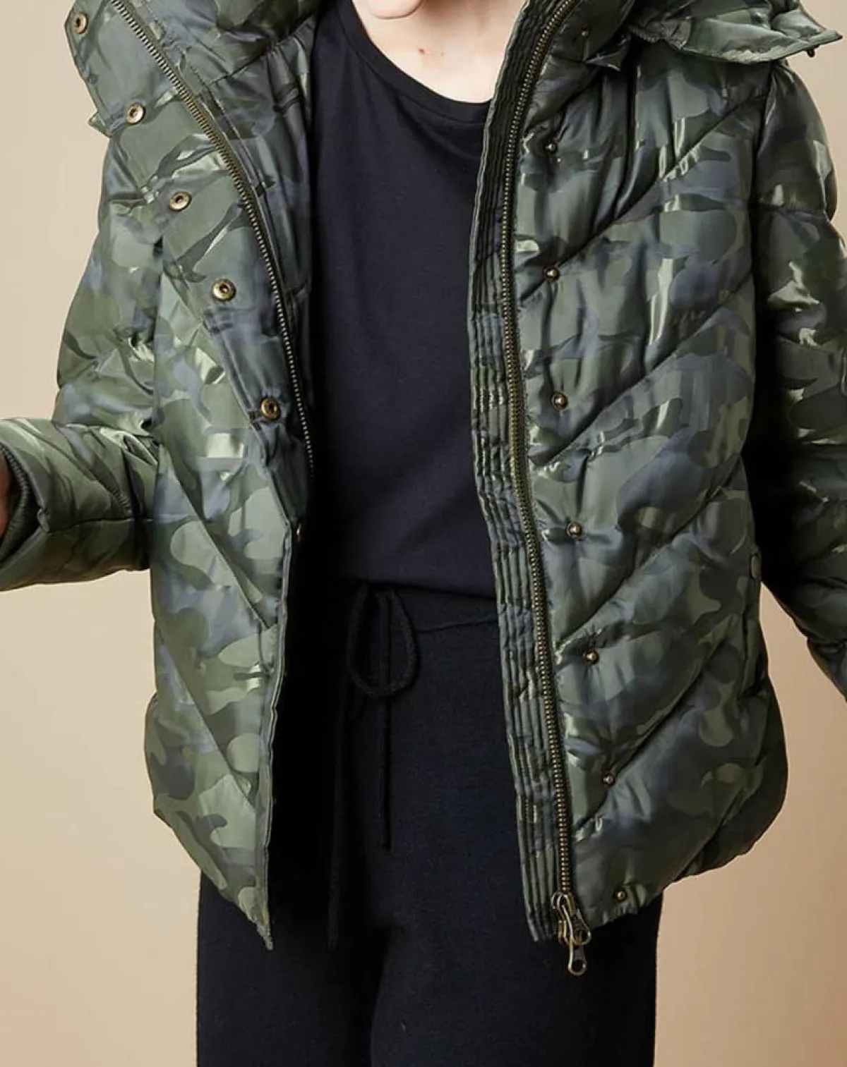 Belair Manteaux|Doudoune Disley kaki