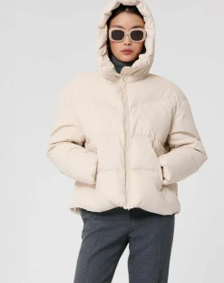 Tara Jarmon Manteaux|Doudoune Dolores craie