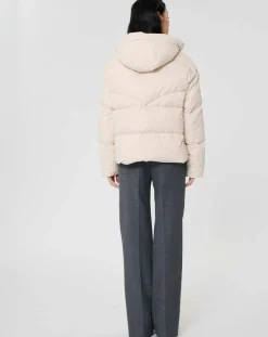 Tara Jarmon Manteaux|Doudoune Dolores craie