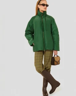 Tara Jarmon Manteaux|Doudoune Dune verte