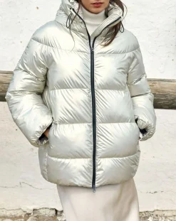 Lauren Vidal Manteaux|Doudoune Joss irisée skin