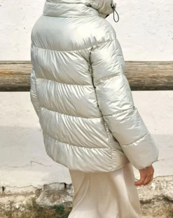 Lauren Vidal Manteaux|Doudoune Joss irisée skin