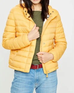 Marc O'Polo Manteaux|Doudoune light à capuche nodown jaune