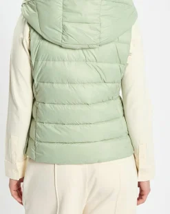 Marc O'Polo Manteaux|Doudoune Light sans manches vert clair