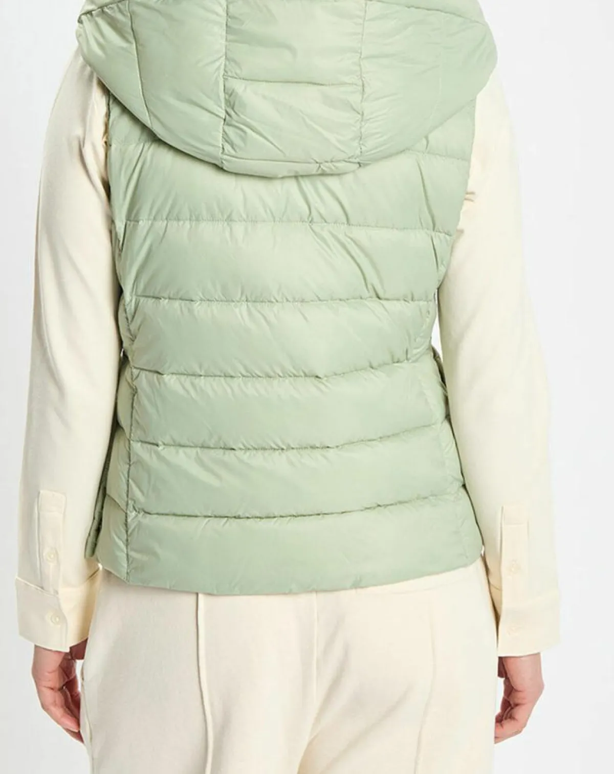 Marc O'Polo Manteaux|Doudoune Light sans manches vert clair