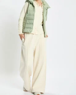 Marc O'Polo Manteaux|Doudoune Light sans manches vert clair