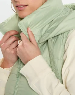 Marc O'Polo Manteaux|Doudoune Light sans manches vert clair