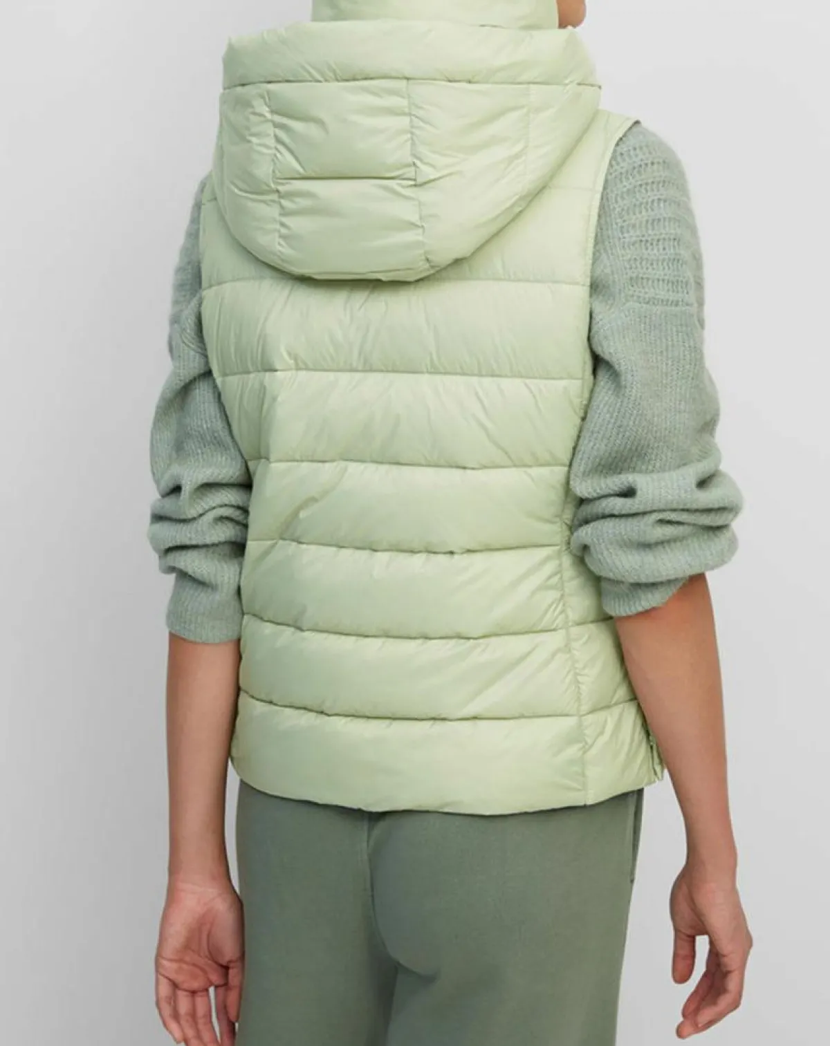 Marc O'Polo Manteaux|Doudoune Light sans manches vert clair