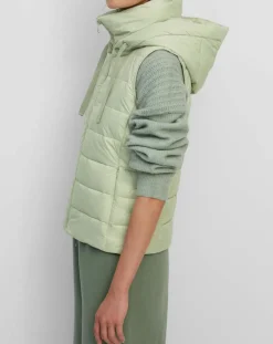 Marc O'Polo Manteaux|Doudoune Light sans manches vert clair