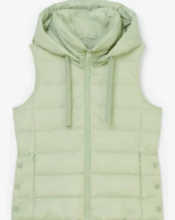 Marc O'Polo Manteaux|Doudoune Light sans manches vert clair
