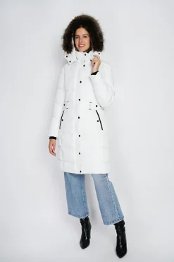 Assuili Manteaux|Doudoune longue avec isolation thermique jusqu'à -20 °C naturel