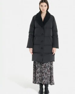 Zapa Manteaux|Doudoune longue Daisy noire