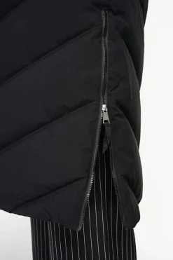 Assuili Manteaux|Doudoune longue noire