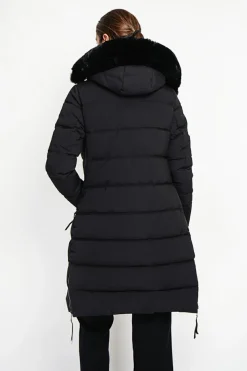 Assuili Manteaux|Doudoune longue noire