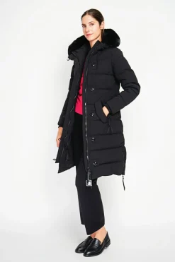 Assuili Manteaux|Doudoune longue noire