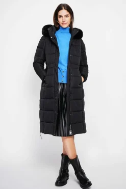 Assuili Manteaux|Doudoune longue noire