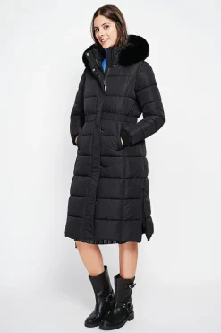 Assuili Manteaux|Doudoune longue noire