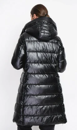 Assuili Manteaux|Doudoune longue noire