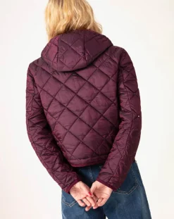 Indies Manteaux|Doudoune Malia prune