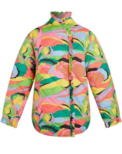 Manoush Manteaux|Doudoune Purple fluo