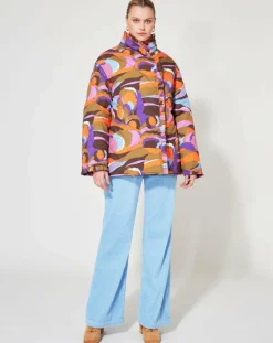 Manoush Manteaux|Doudoune Purple marron