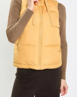Marc O'Polo Manteaux|Doudoune sans manches à capuche jaune