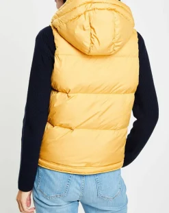 Marc O'Polo Manteaux|Doudoune sans manches à capuche jaune