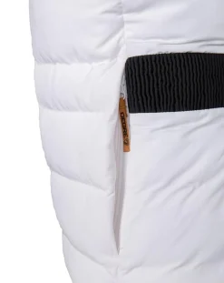 Degré 7 Manteaux|Doudoune sans manches Hadi blanche