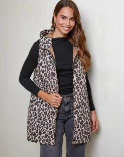 L'Armoire de Suzette Vestes, Blousons|Doudoune sans manches Joséfine camel