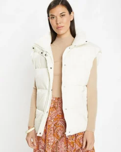 Galeries Lafayette Vestes, Blousons|Doudoune sans manches Montana Puffy écrue